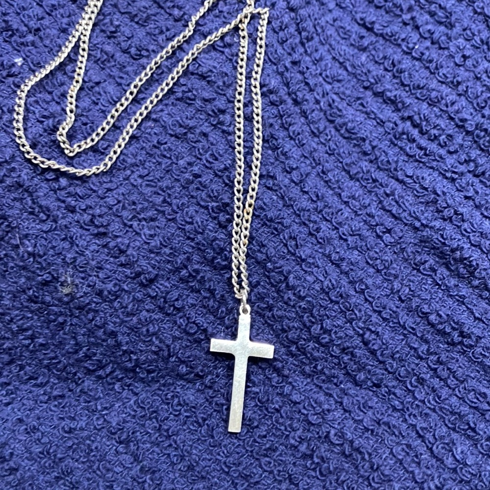 Silver Cross Pendant